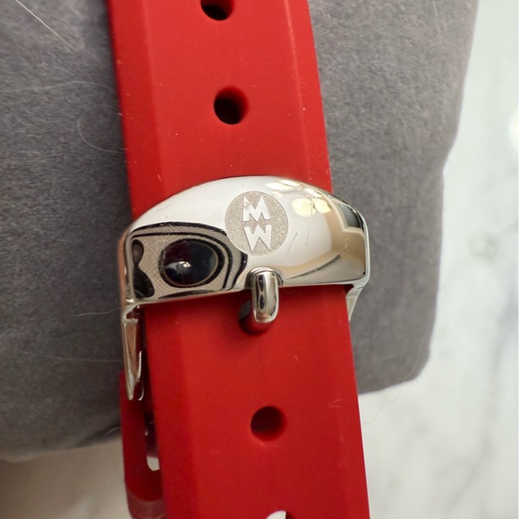 MICHELE ' Cape ' Chrono Red Sunray Dial watch - Picture 9 of 9